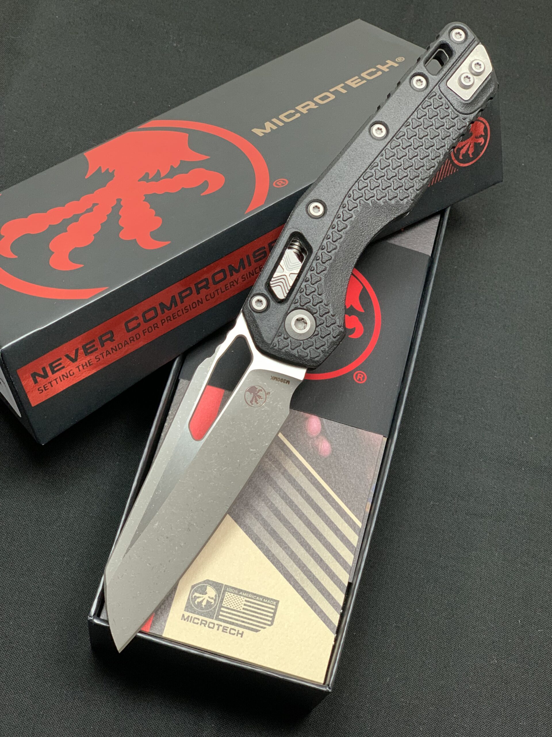 MSI S/E Tri-Grip Polymer Black Apocalyptic Standard - Microtech